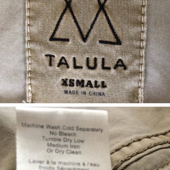 ❤️Aritzia Talula Trooper Utility Cargo Drawstring Hooded Jacket - Picture 4 of 5